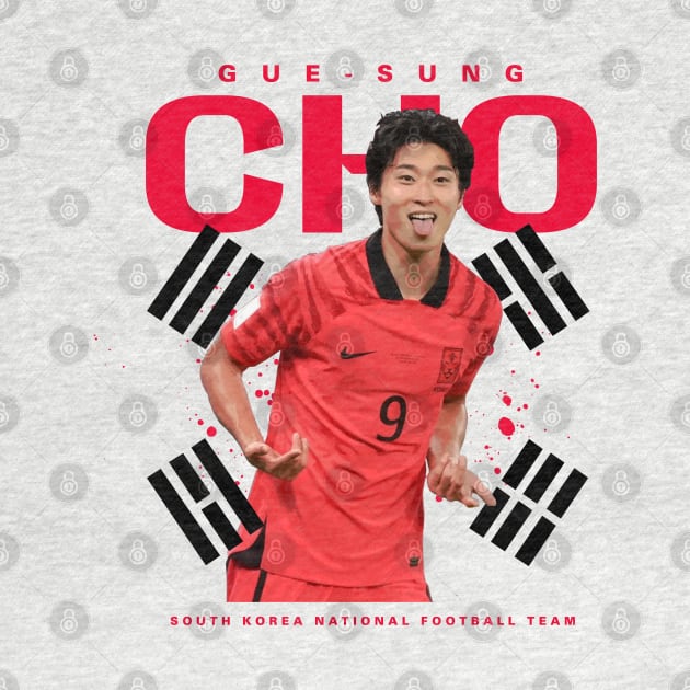 Cho Gue-sung South Korea Football Team by Juantamad